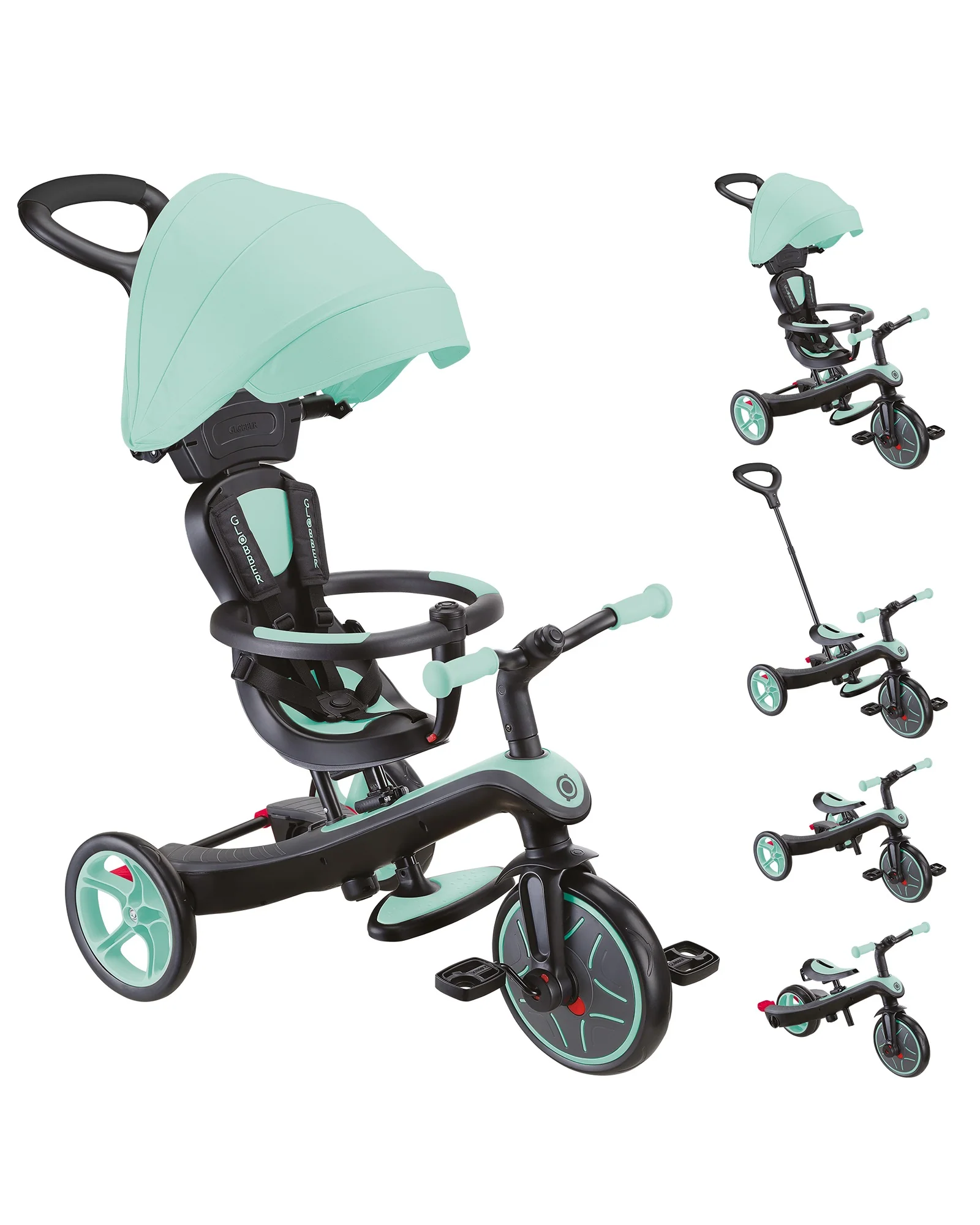 Globber EXPLORER TRIKE 4 in 1 Mint - Image 5