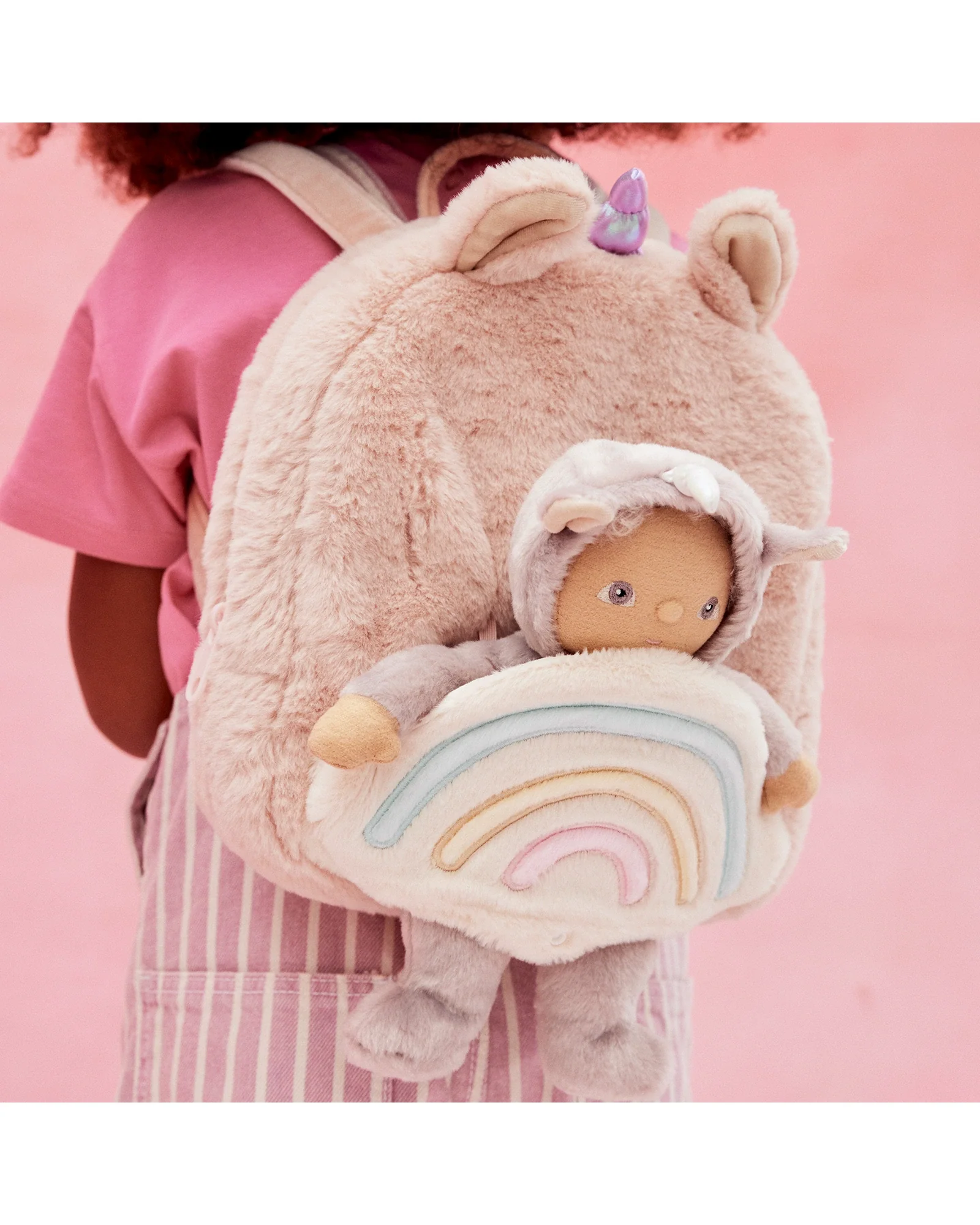 Hopalong Unicorn Backpack Pink - Image 5