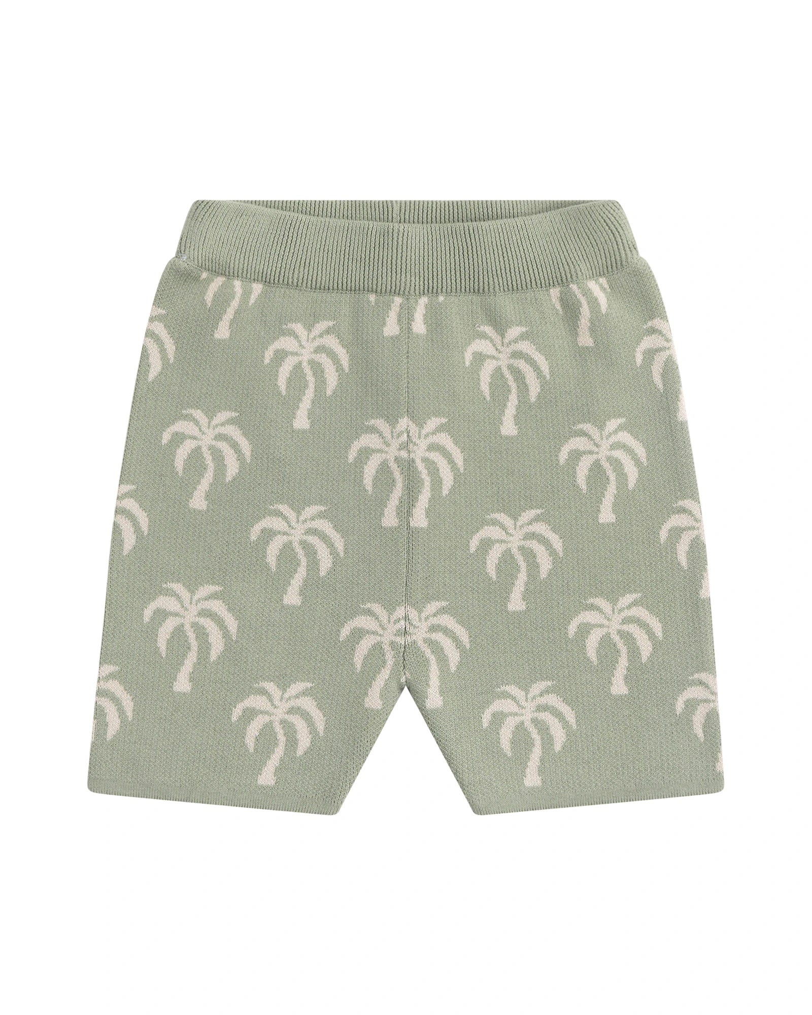 Kynd Baby Jacquard Knit Bike Short Sage - Size 2
