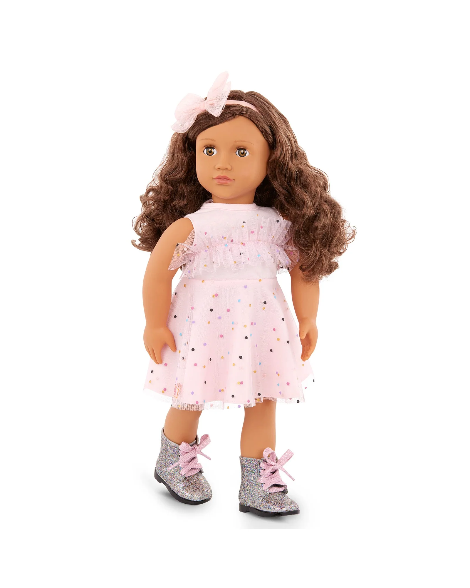 Girly Dress with Boots Outfit - Image 3
