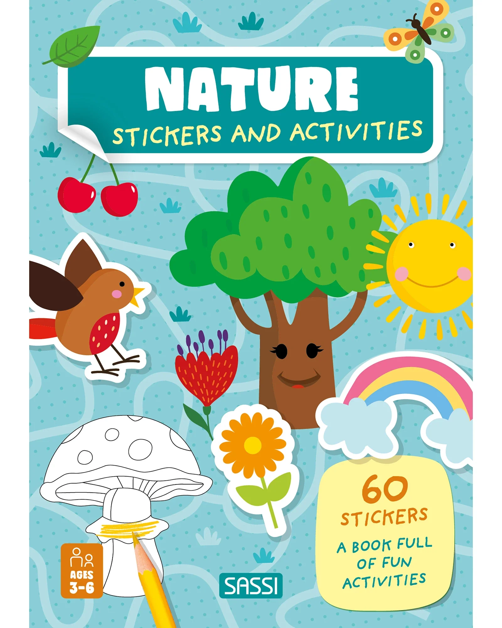 Sassi Sticker and Activity Book Nature