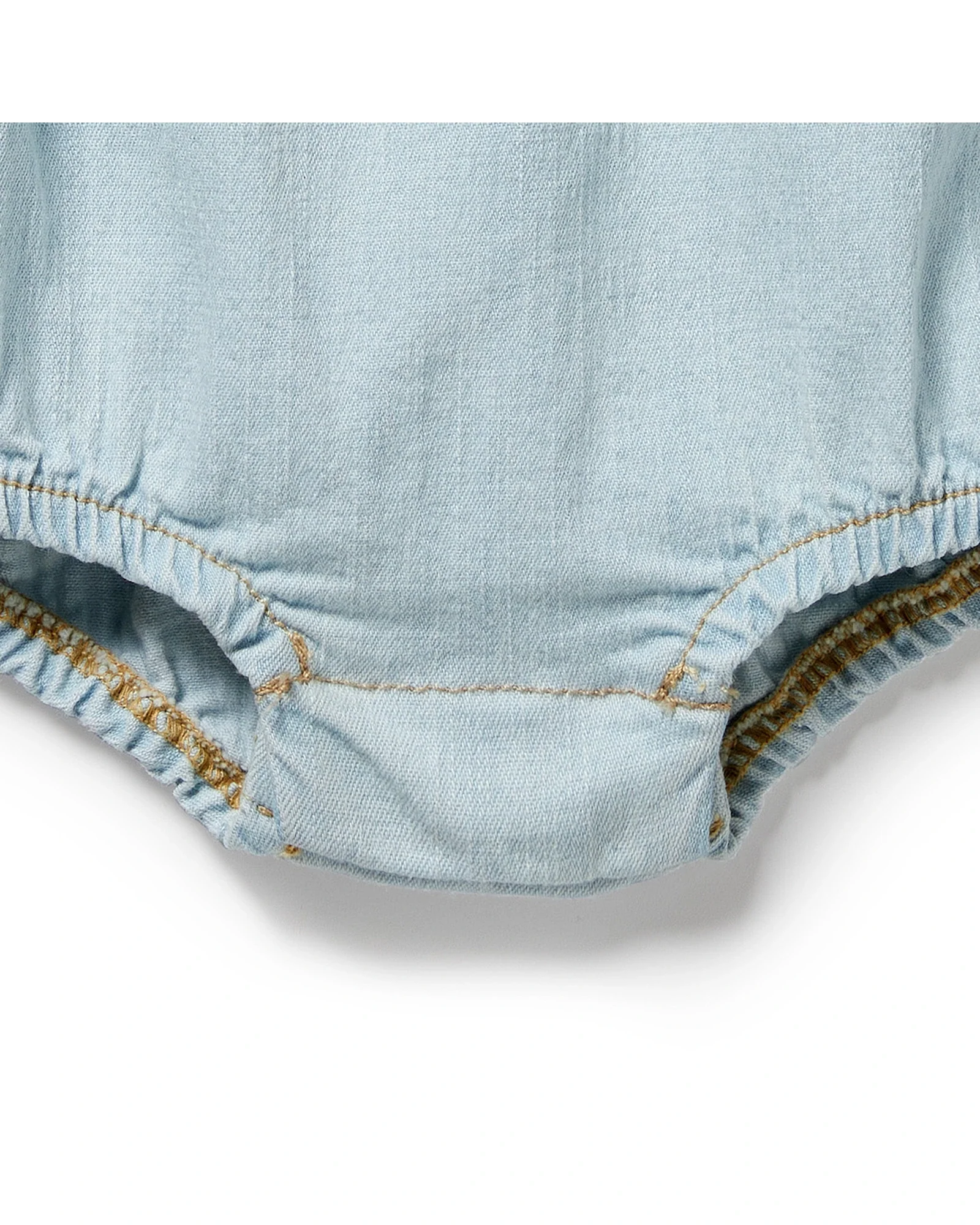 Wilson & Frenchy Organic Denim Bodysuit 12-18 Months - Image 6
