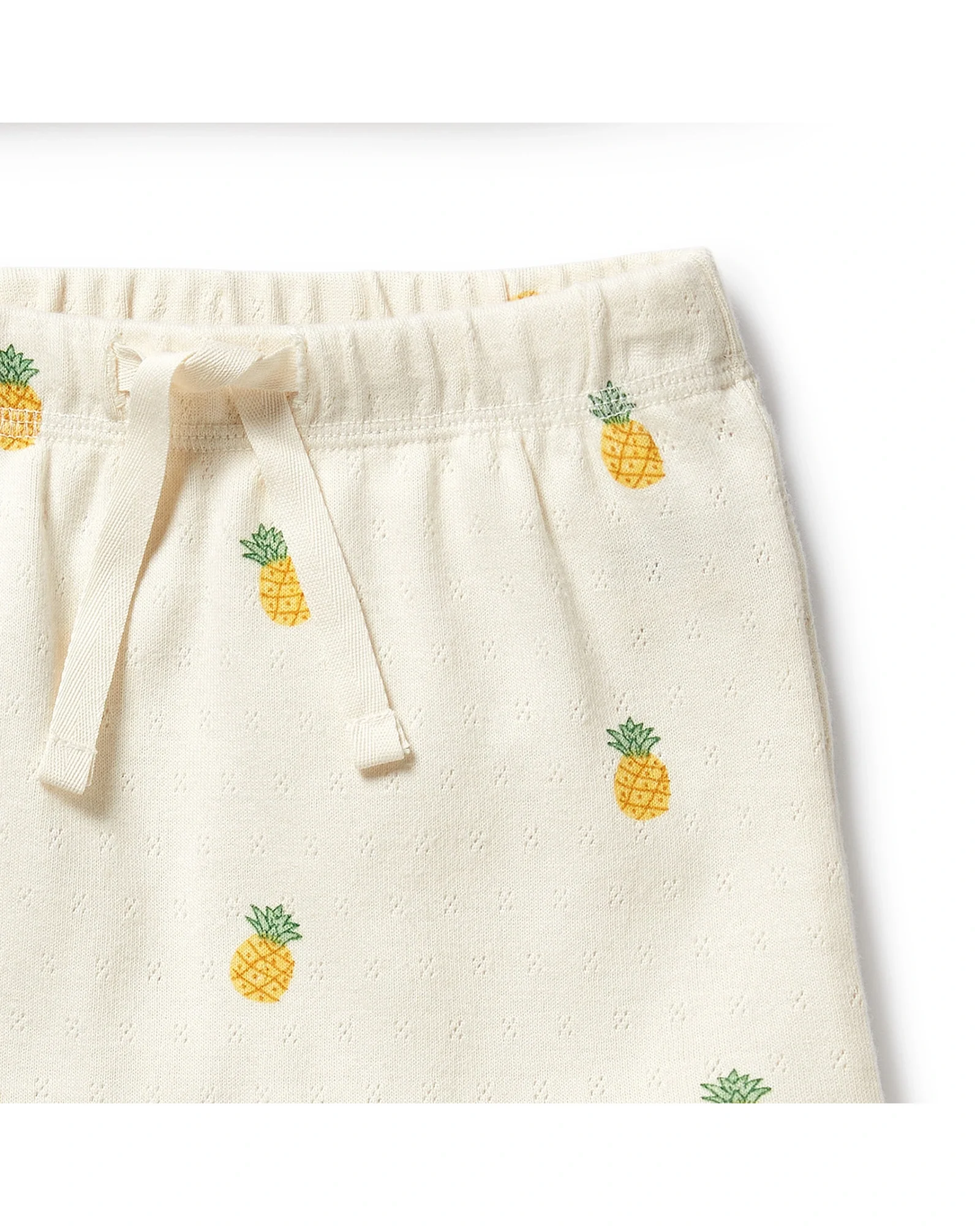 Wilson & Frenchy Piney Pals Organic Pointelle Kimono Set 3-6 Months - Image 4
